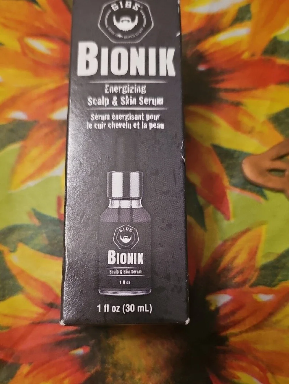Energizing Scalp & Skin Serum — Black